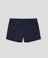 Mesh Home Shorts: Navy