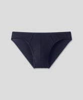 Slim Y-Front Briefs: Navy