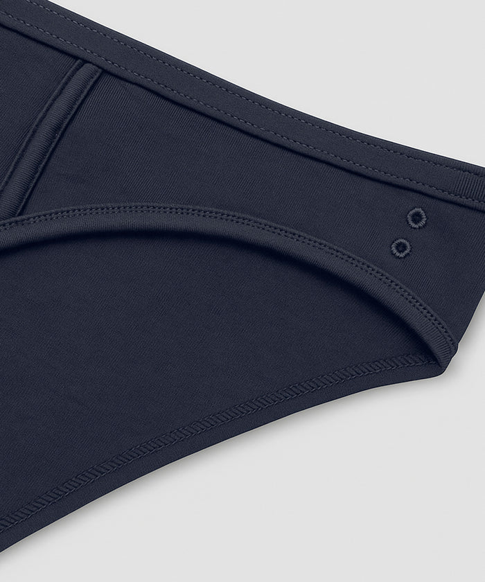 Slip Y-Front Slim: Bleu marine