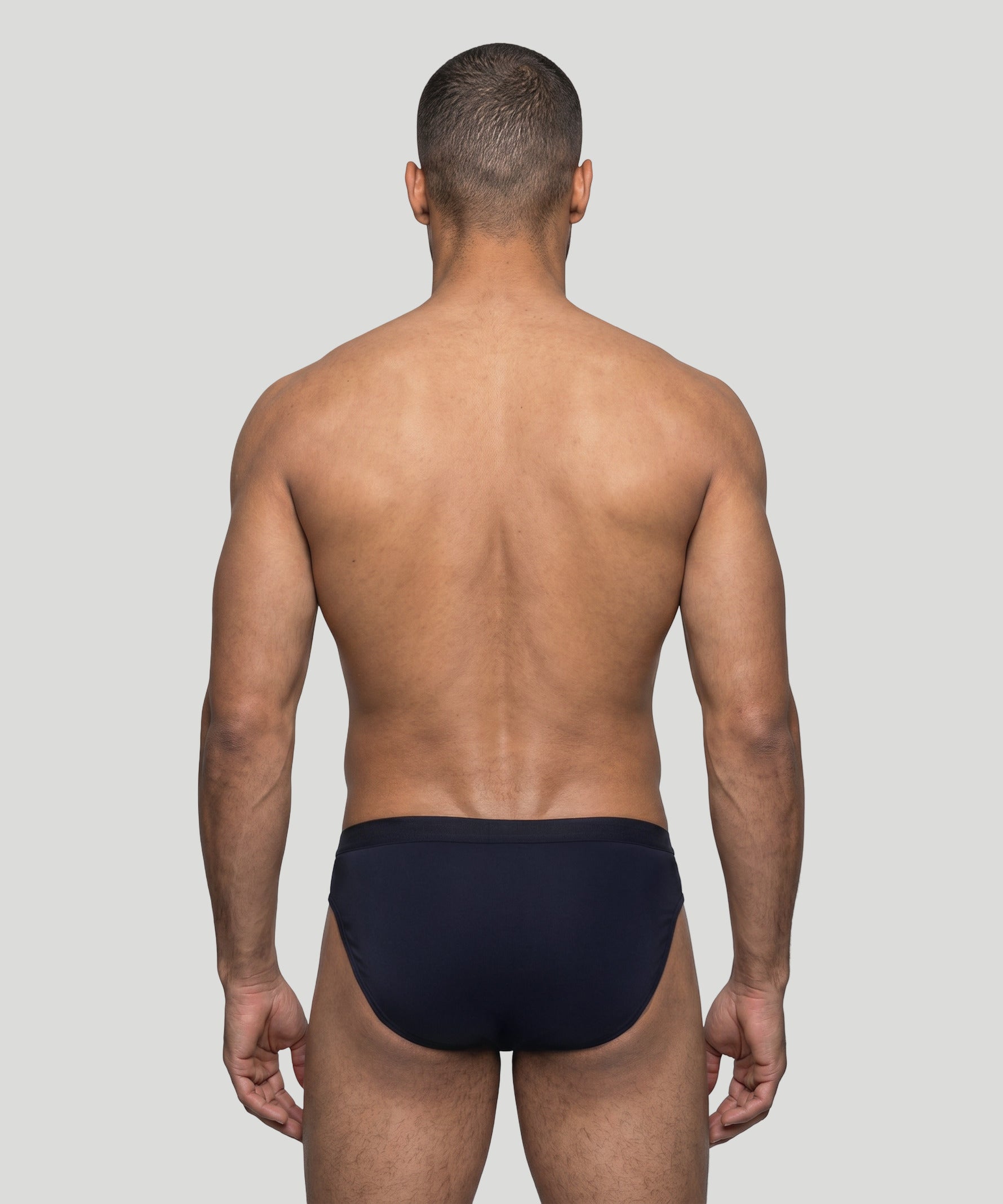 Slip Y-Front Slim: Bleu marine