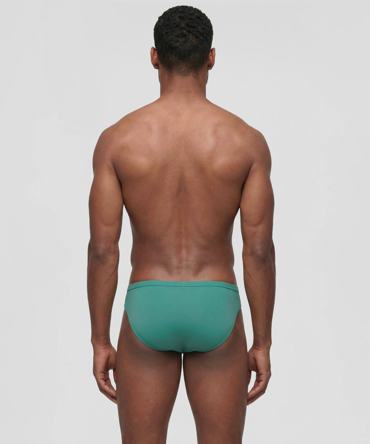 Slip Y-front Slim: Turquoise