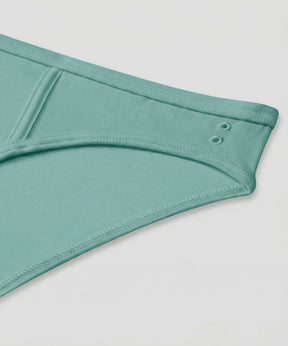 Slip Y-front Slim: Turquoise