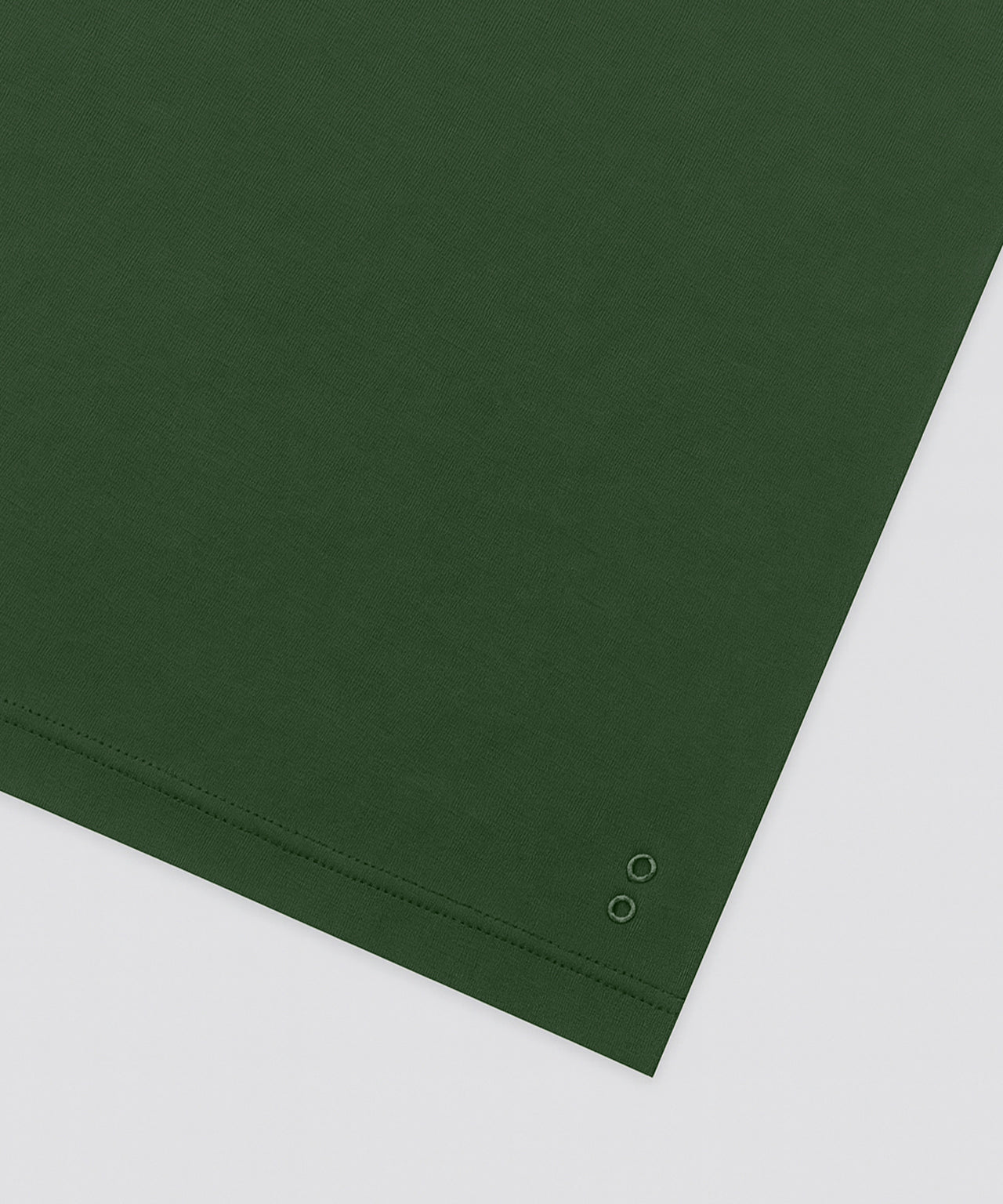 Ribbed Tank Top: Court Green