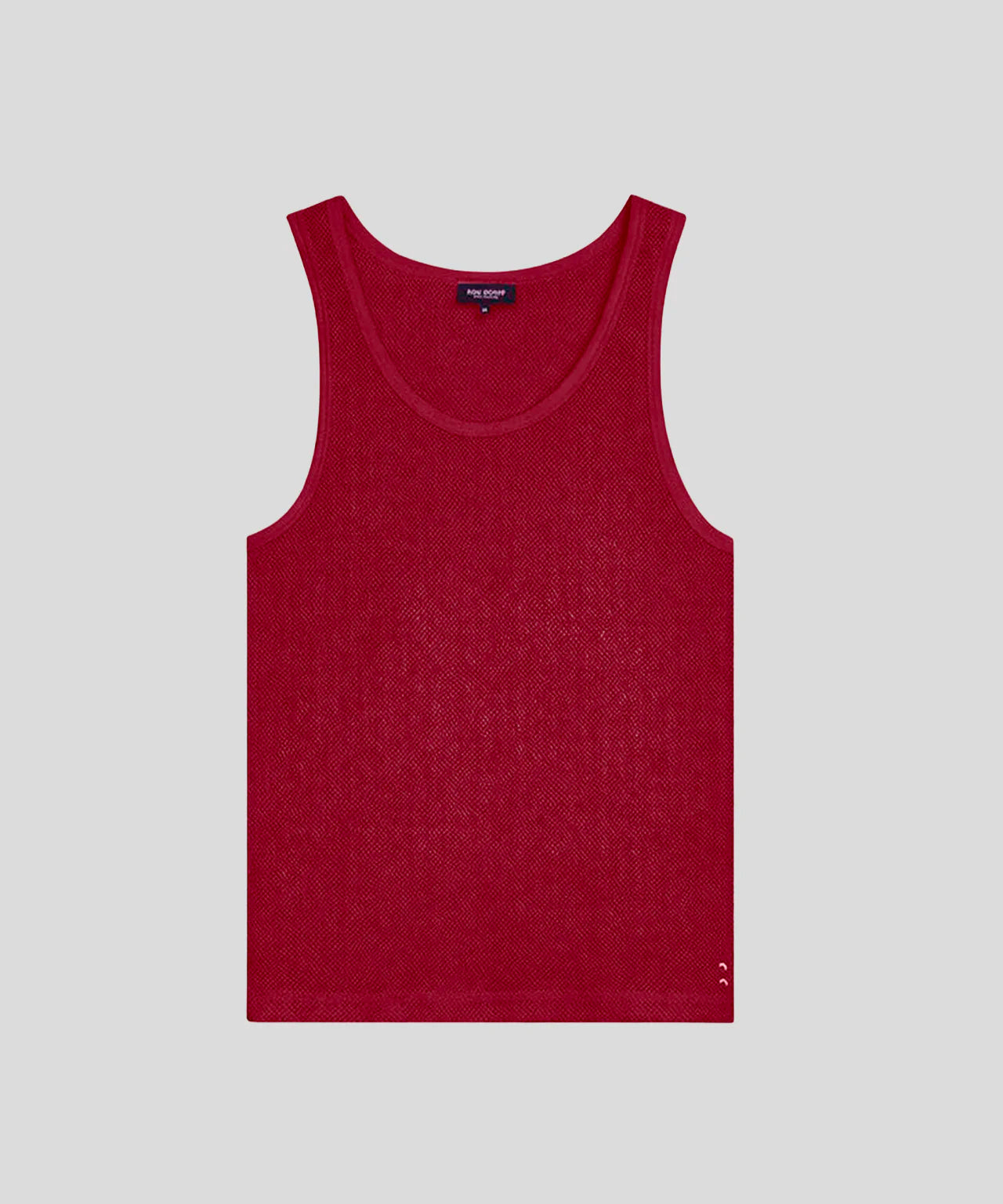 Mesh-Tanktop: Rot