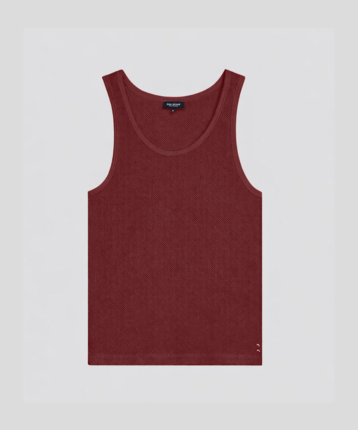 Mesh Tank Top: Red