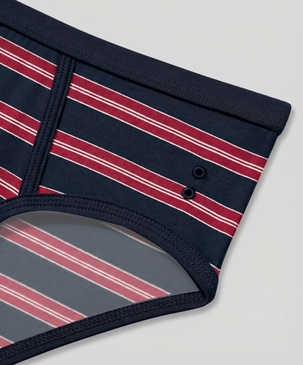 RON DORFF Y-Front Briefs mit Streifen: Marineblau