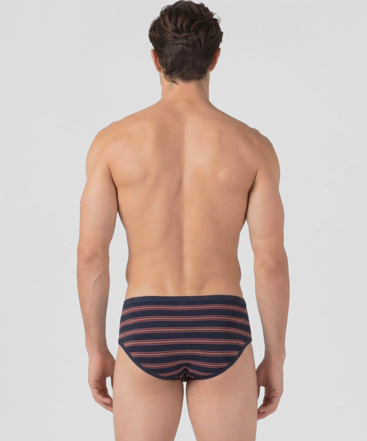 RON DORFF Y-Front Briefs mit Streifen: Marineblau