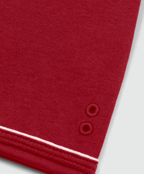 Boxer avec piping: Rouge