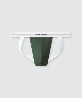 RON DORFF Jockstrap: Green Court