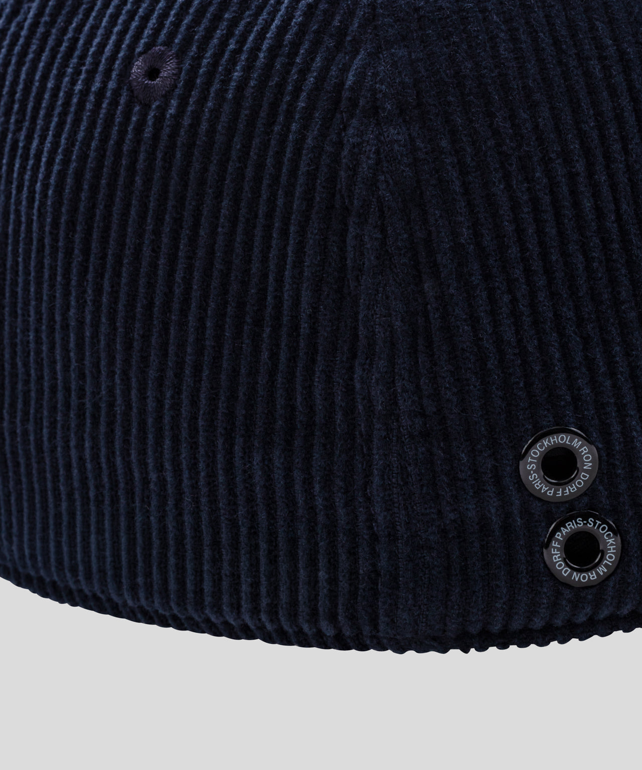 Corduroy Coach Cap: Navy