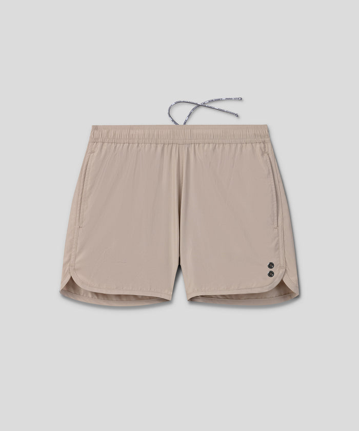 Marathon Swim Shorts: Sandy Beige
