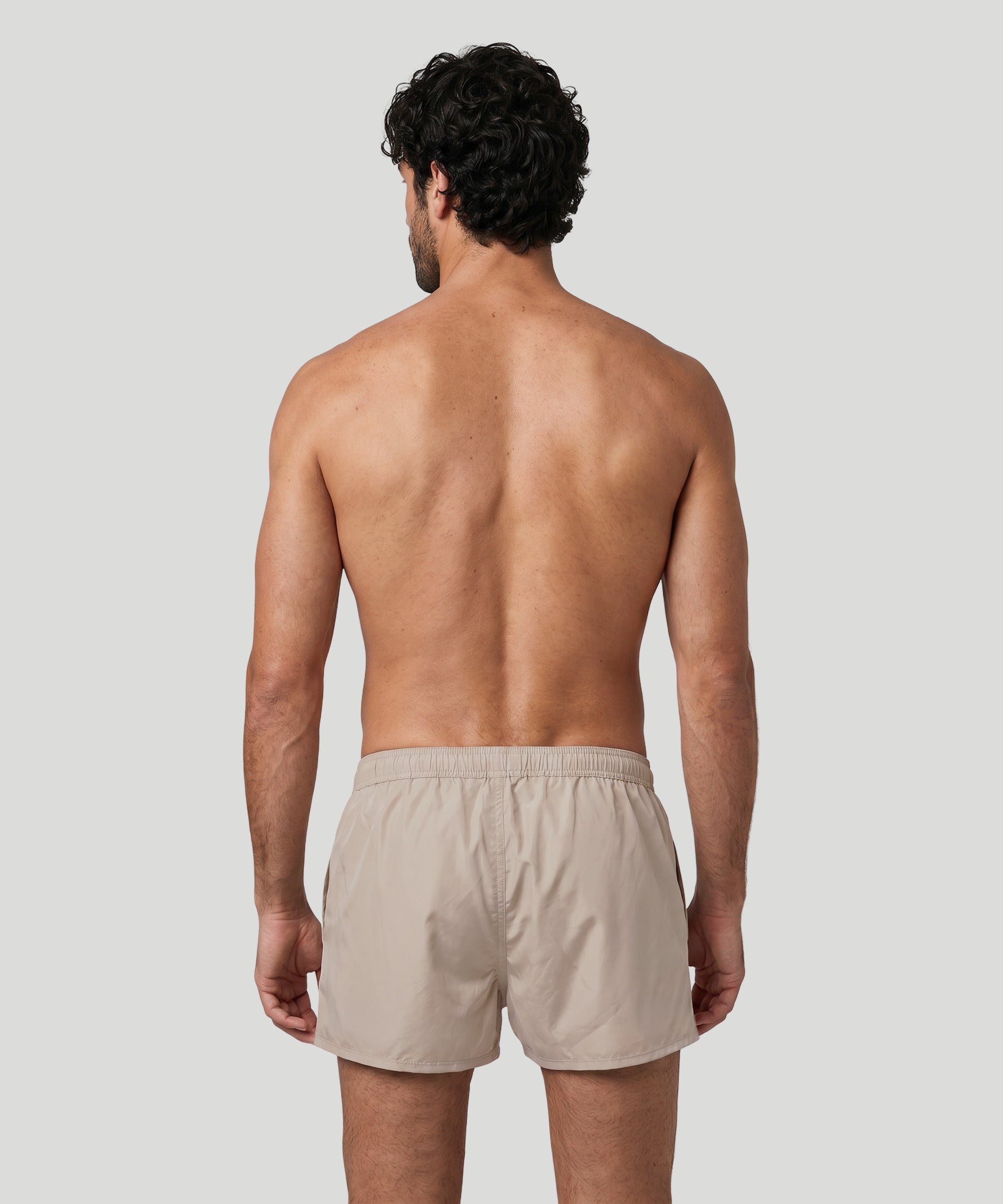Marathon Swim Shorts: Sandy Beige