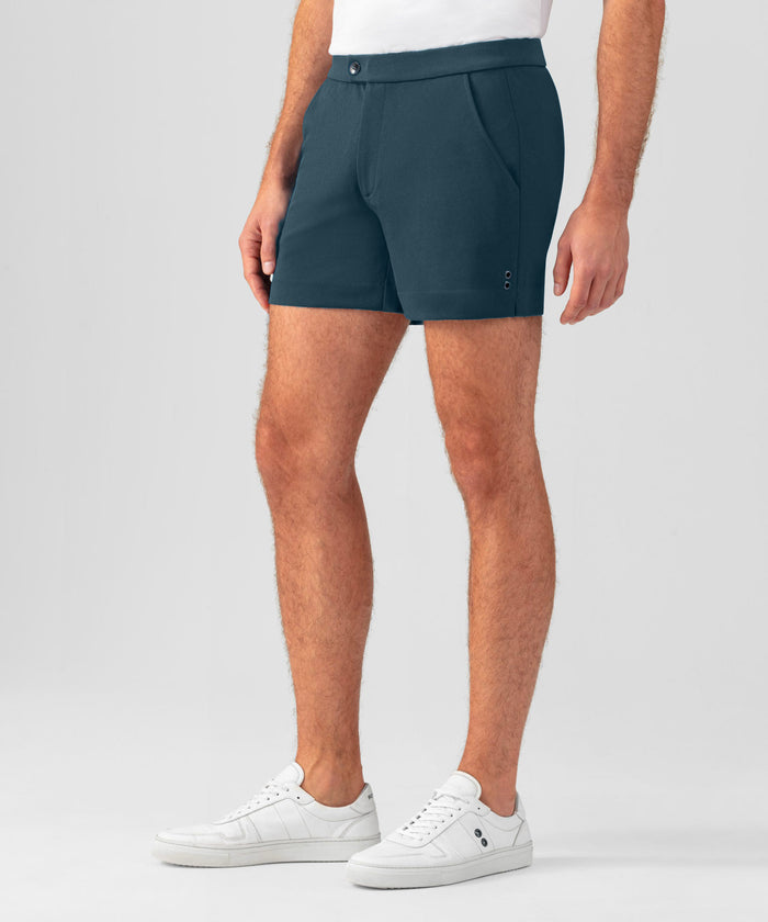 RD Tennis Short: Bleu baltique