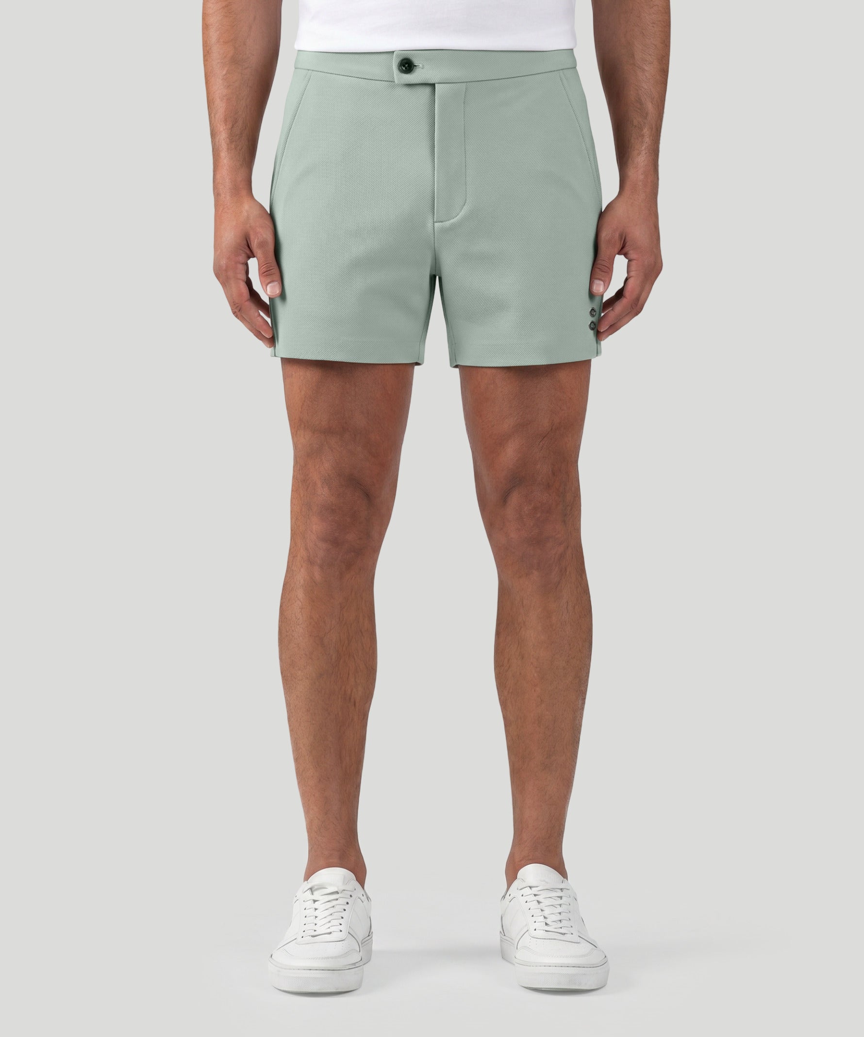 RD Tennis Short: Gris brume