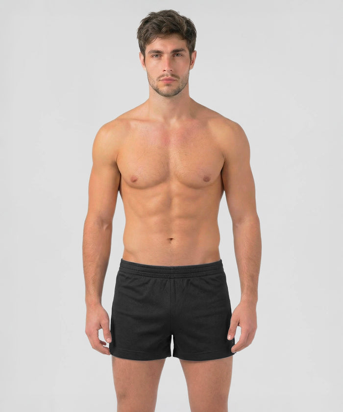 Home Short en mesh: Noir