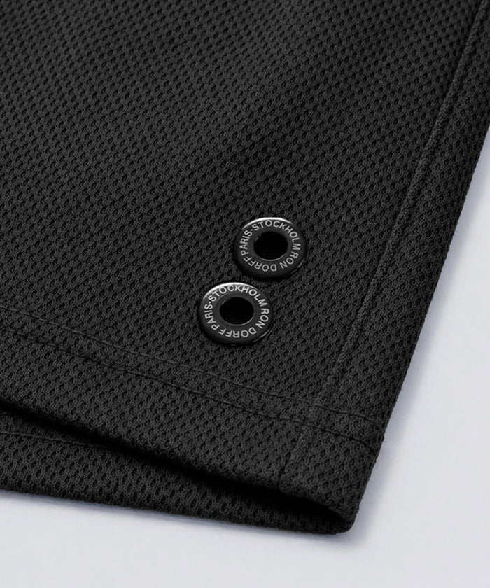 Home Short en mesh: Noir
