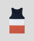 Marineblau/Orange