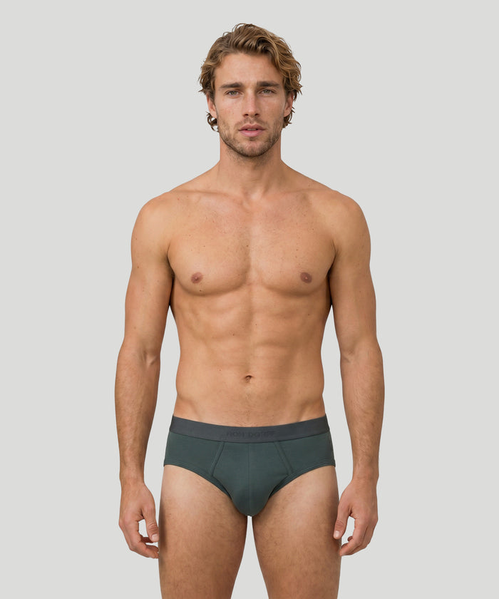 Slip Y-Front RON DORFF: Vert sauge