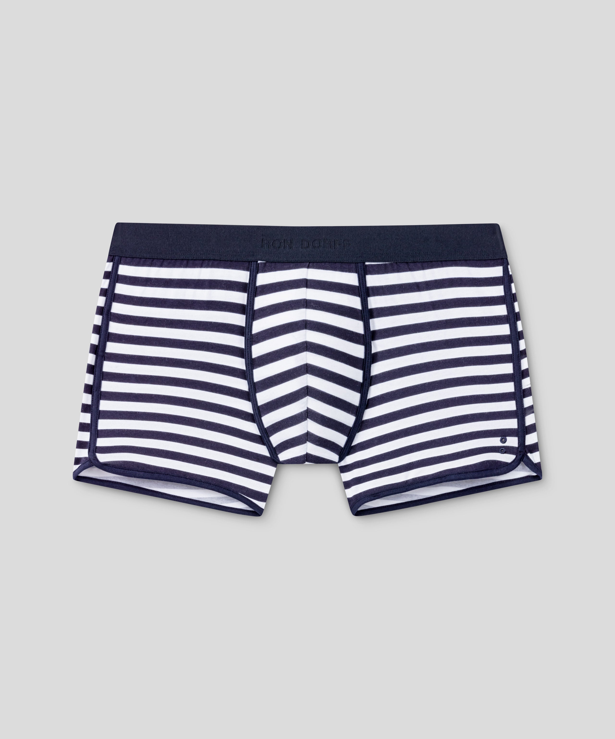 Marathon Boxer Briefs: Marineblau/Weiß