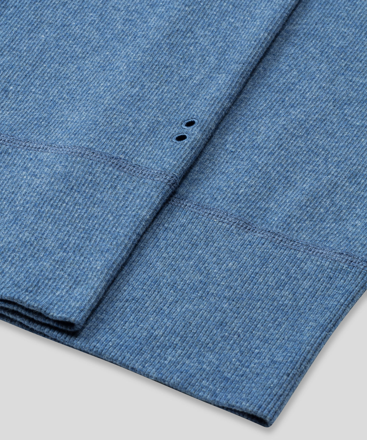 Army Ribbed Long Johns: Blau
