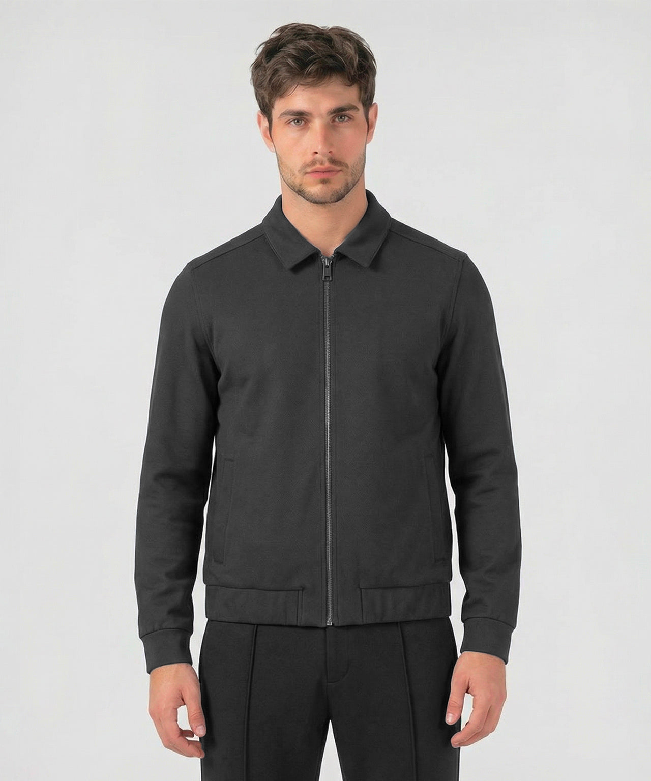 RD Tennis Jacket: Noir
