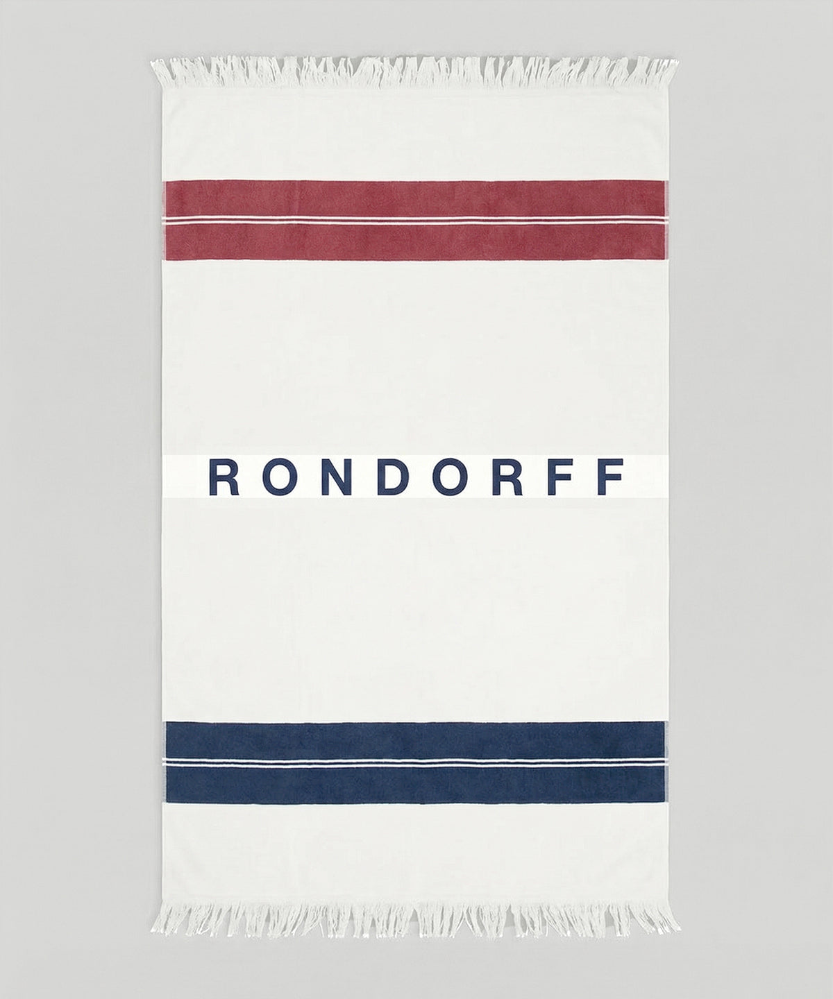Fouta "RON DORFF": Écru