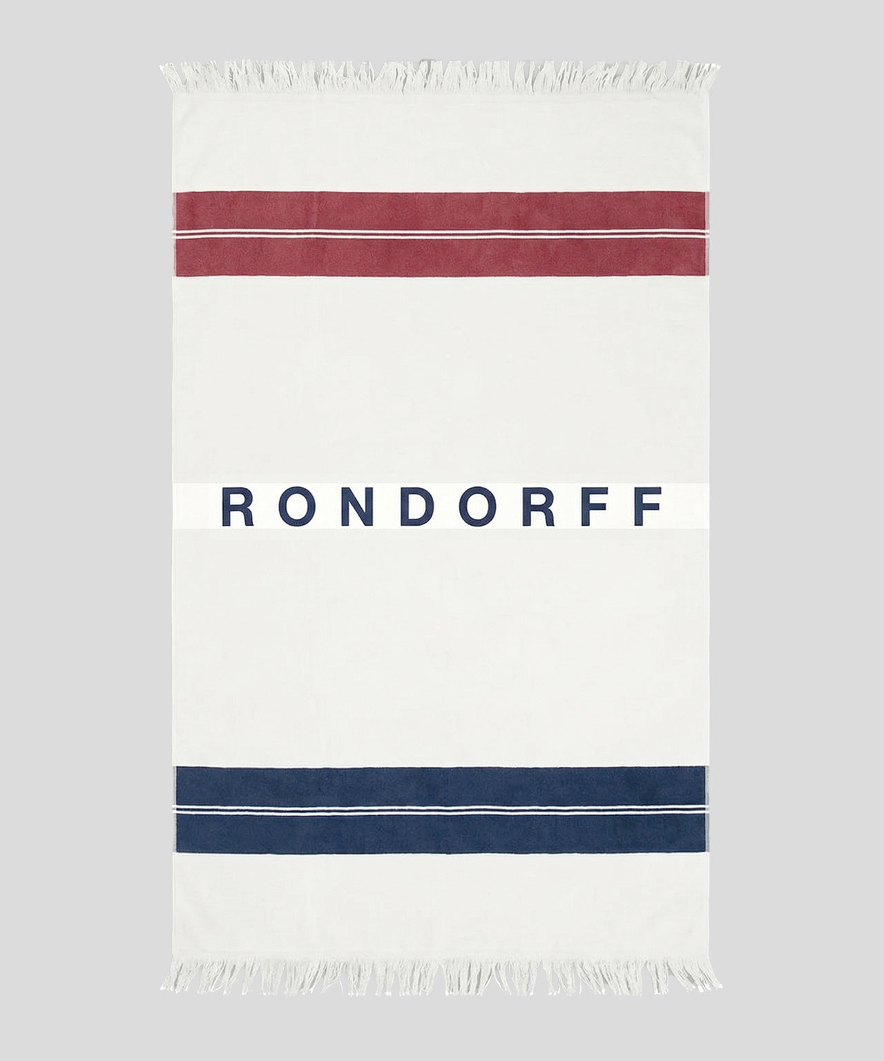 Fouta "RON DORFF": Écru