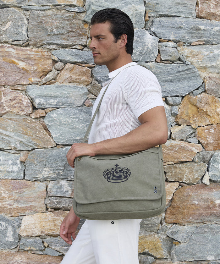 Bourbon Bag: Armeegrün