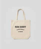 Tote Bag "CHARLOT": Retro White