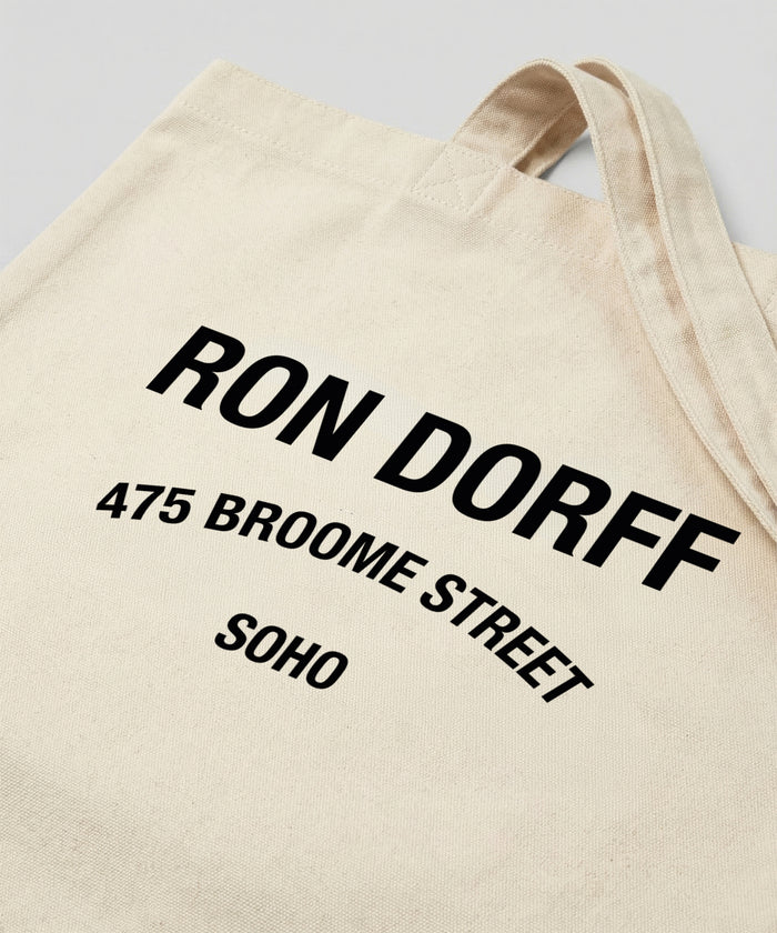 Tote Bag "BROOME: Blanc rétro