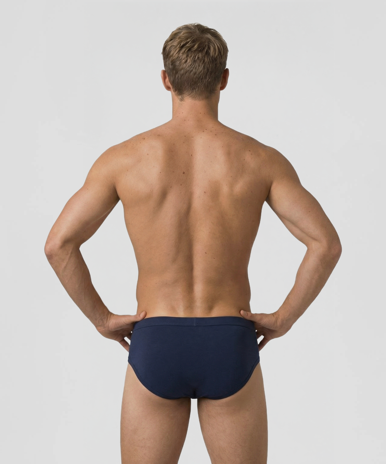Slip Y-front: Bleu marine