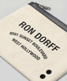 Pochette "SUNSET": Blanc rétro