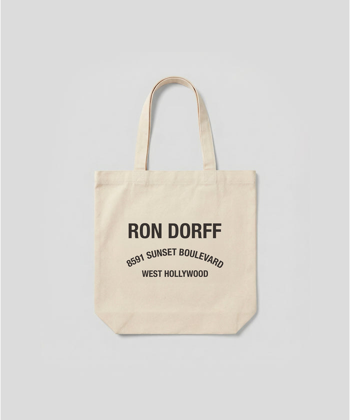 Tote Bag "SUNSET": Blanc rétro