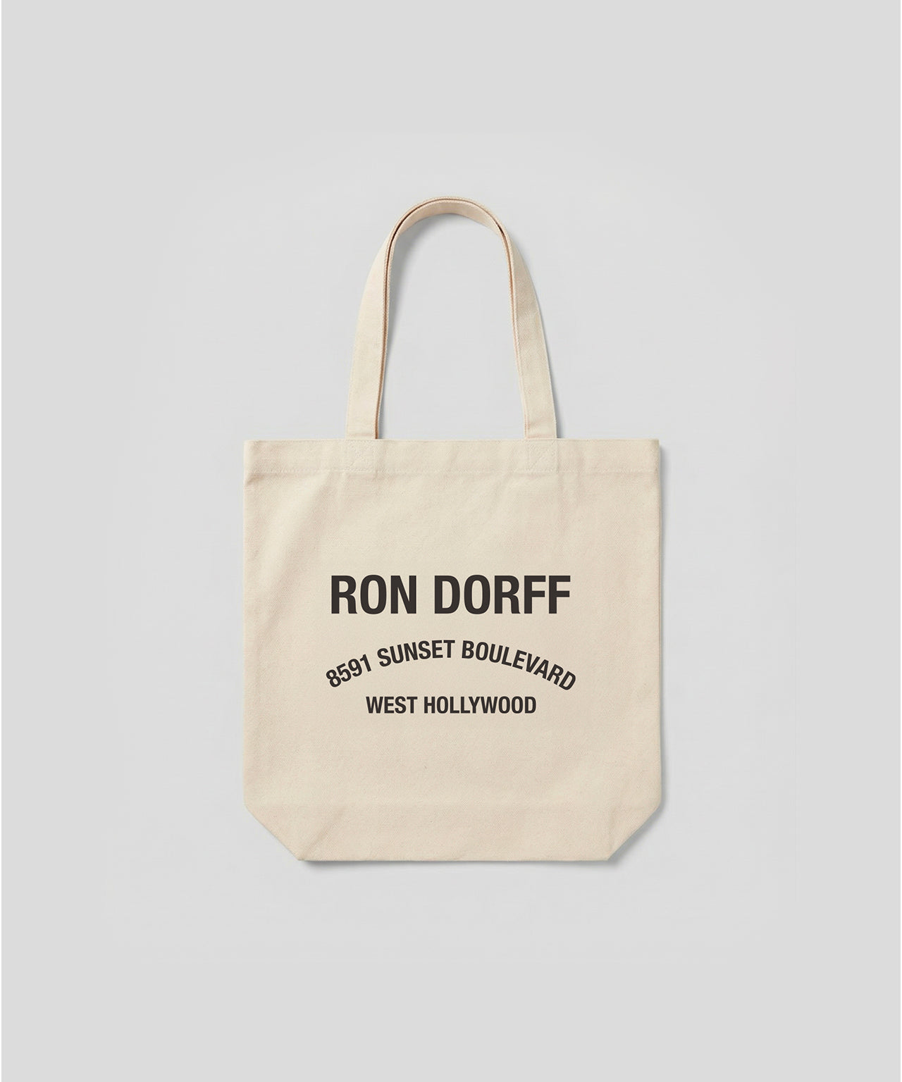 Tote Bag "SUNSET": Retro White