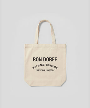 Tote Bag "SUNSET": Retro White