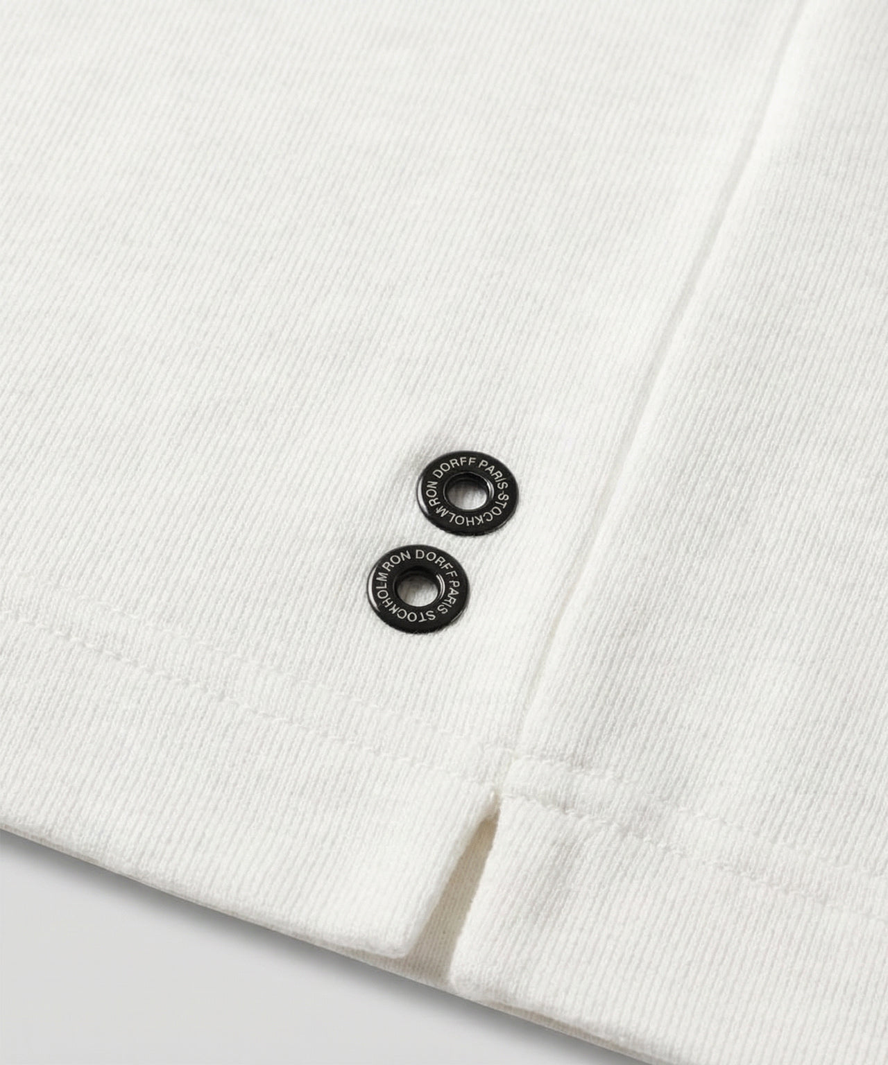 Organic Cotton Sleeveless Sweatshirt "DISCIPLINE": Off White