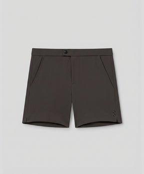 RD Tennis Shorts: Espresso Nude