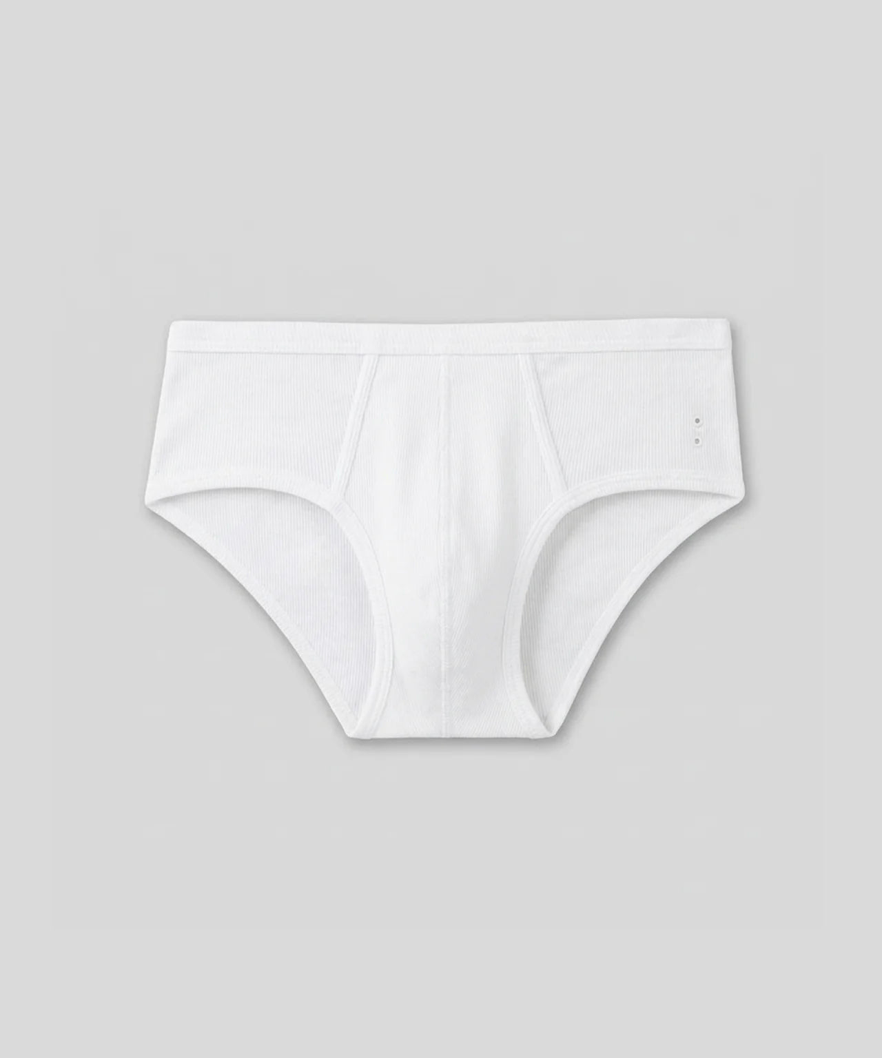 Slip Y-front Army Ribbed: Blanc