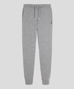 Cashmere Pants: Grey Melange