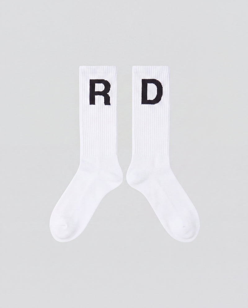 Chaussettes de sport "RD": Blanc