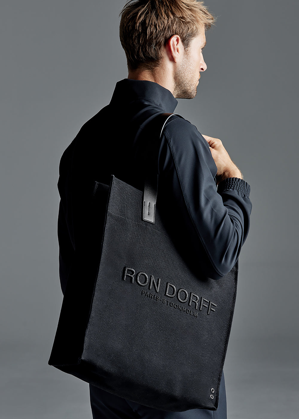 Rive Droite - Le Marais Black Basic | Tote Bag