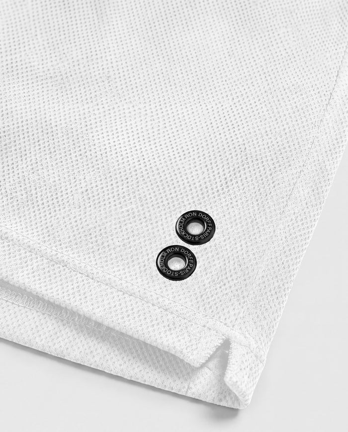 Home Short en mesh: Blanc