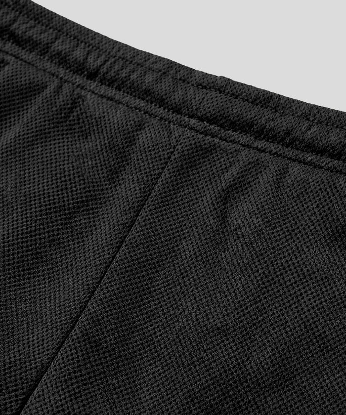 Mesh Home Shorts: Black