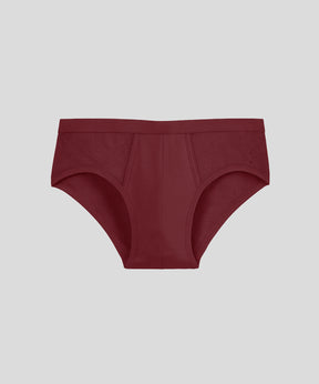 Slip Y-front en mesh: Rouge