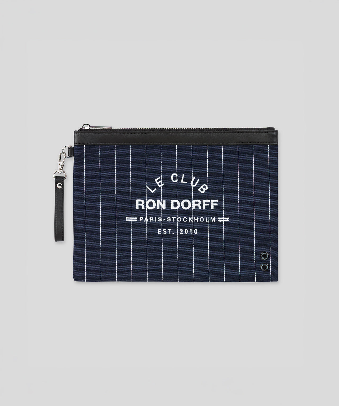 City Pocket w. Pin Stripes: Navy/White