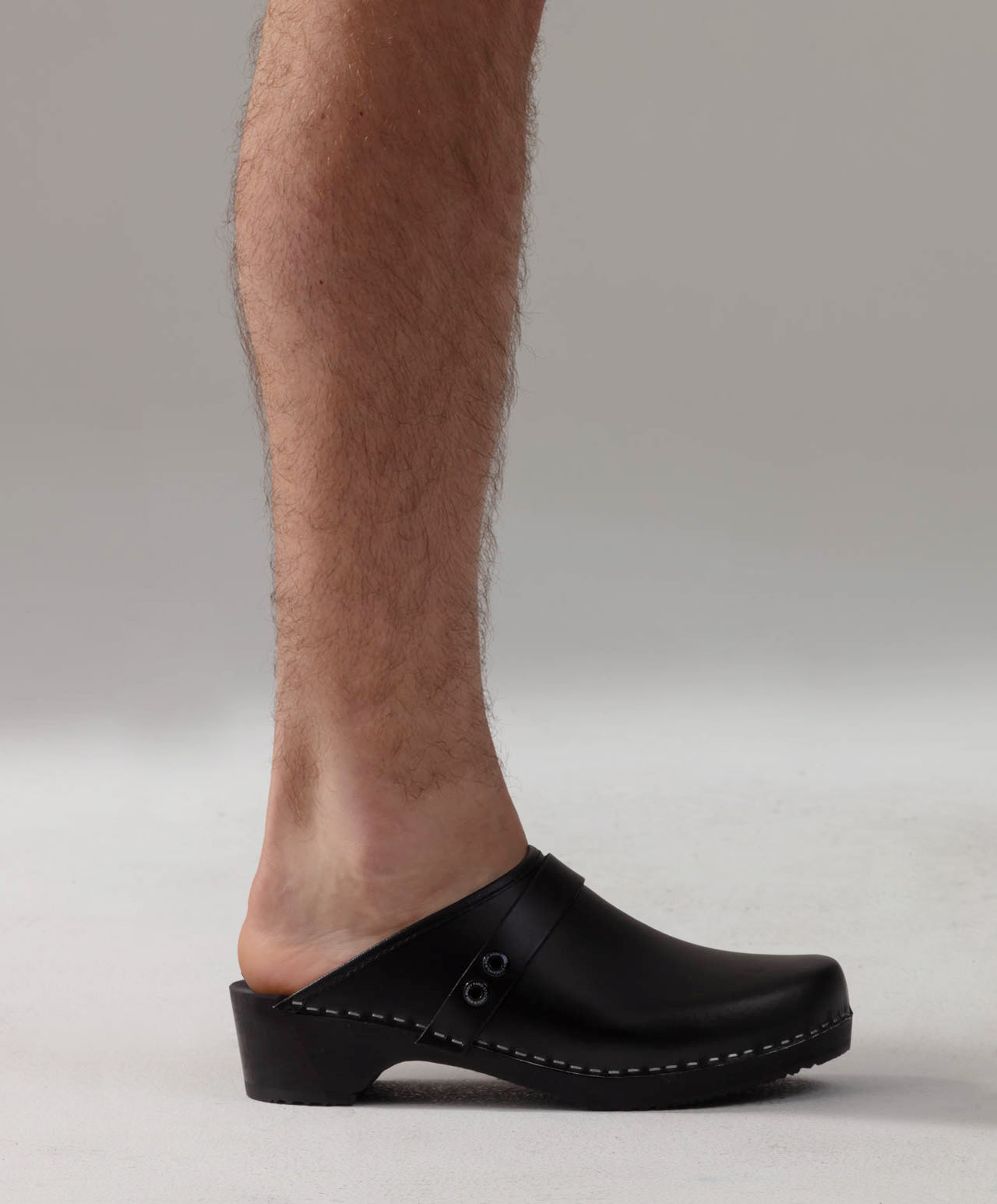 Träskor Swedish Clogs: Black Ron Dorff