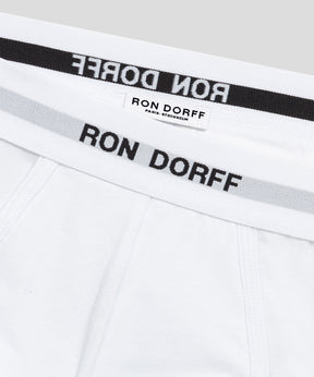 RON DORFF Y-Front Briefs Kit: White/Green Night/Deep Plum