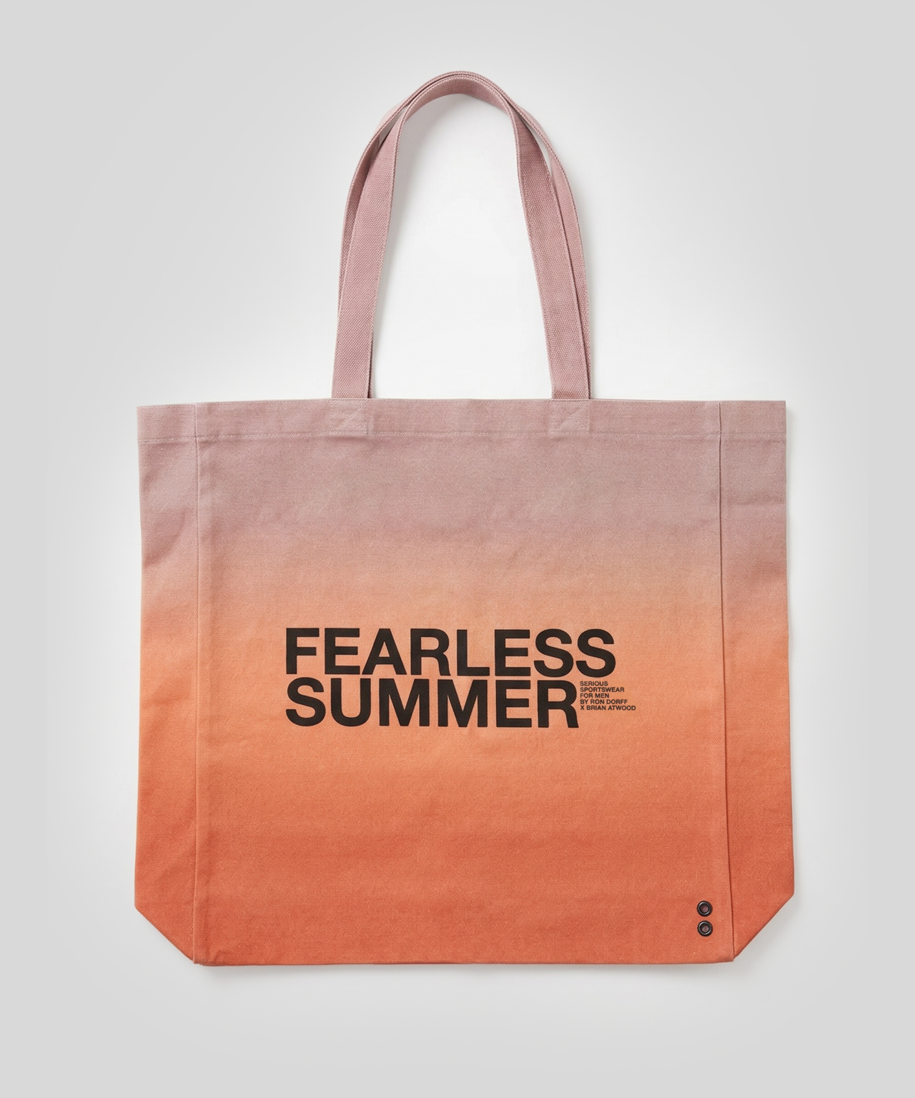 Stofftasche "FEARLESS": Sunset Orange