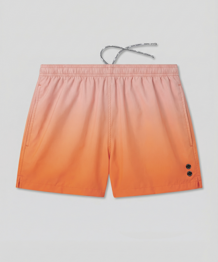 Short de bain: Orange sunset
