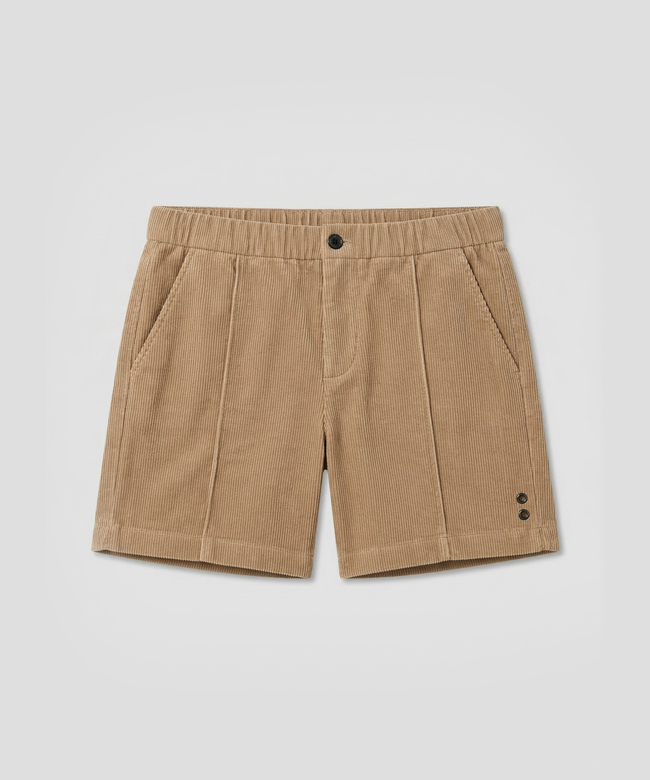 Tennis Short en velours côtelé: Beige